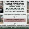 Recherche remplaçant pour congé maternité février 2027 à septembre 2027 Image Recherche remplaçant pour congé maternité février 2027 à septembre 2027 Image
